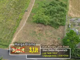 Promo; Tanah Mangku Jalan Aspal, Tanah Murah Sleman Timur UII Jogja