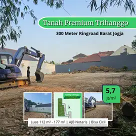 2 Menit UNISA Jogja: Tanah Kavling Dijual Trihanggo, DP Kompromi