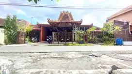 Jual Tanah Bonus Rumah Joglo di Sumber,Solokota