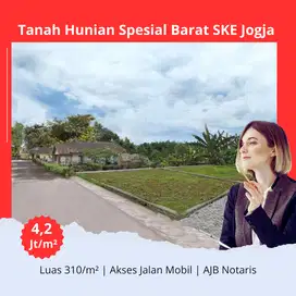 Cocok Bangun Hunian Jogja, Tanah di Trihanggo SHM Ready