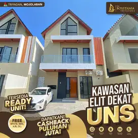 Fasilitas Lengkap Di Solo, Perumahan Mewah 2 Lantai Dekat Kampus UNS