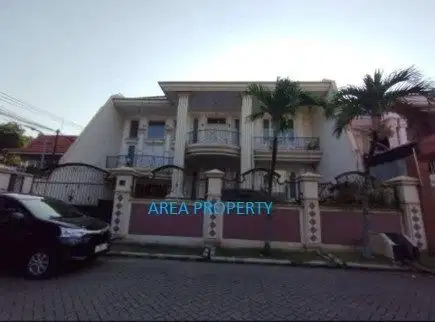 JUAL RUMAH MEWAH 2LT, DHARMAHUSADA INDAH BARAT , SURABAYA