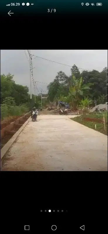 rumah Redy SHM siap huni dekat pasar rakyat sawangan Depok