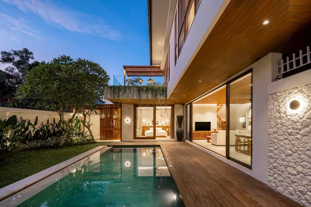 villa cantik di umalas canggu kerobokan,strategis,lingk. villa