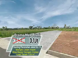Tanah Kavling Sleman, Utara Stadion Maguwo Siap AJB Notaris