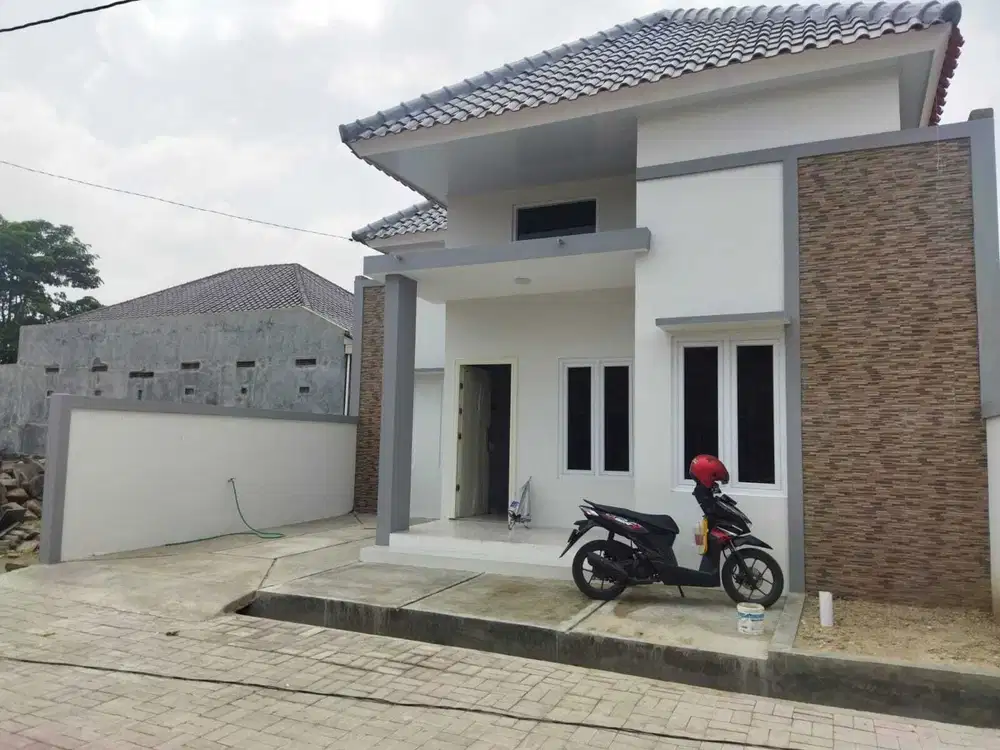 dijual rumah minimalis modern tipe 50/99 lokasi gentan