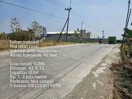 Lahan industri terbaik jetis mojokerto