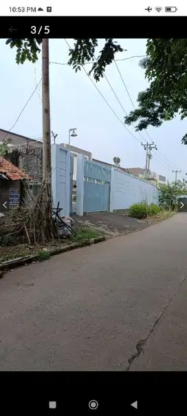 Lahan utk pabrik Rp 4,2 juta per meter