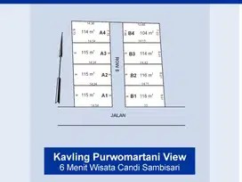 Tanah SHM Dijual Murah di Jogja, 3 Km Kampus UNRIYO