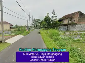 Tanah 2 Jt-an Jogja: 600 Meter SMAN 1 Seyegan Bisa Bayar Bertahap