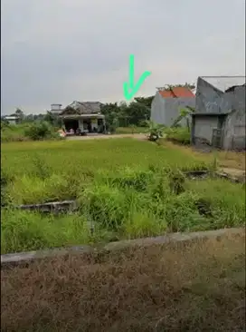 Dijual Tanah Luas, uk. 12x11m Di Menganti Krajan Dekat Surabaya Barat