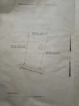 Rumah Jl Abu bakar Lambogo Lebar Depan 20 Meter Lebar Belakang 23 M