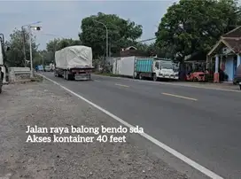 Jual cepat butuh uang tanah nol jln raya balong bendo sidoarjo