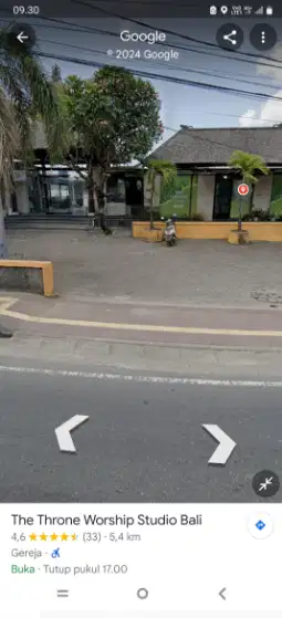 Disewakan tanah + bangunan