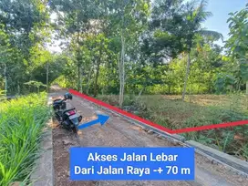 Dijual Tanah strategis di Bendungan Timur Kota Wonosari Gunungkidul