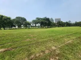 JUAL CEPAT  Tanah Kavling Suvarna belakangnya langsung danau golf