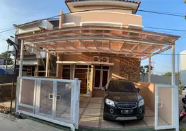 Rumah dan Kost Aktif MURAH strategis SHM 2 lantai di Arcamanik