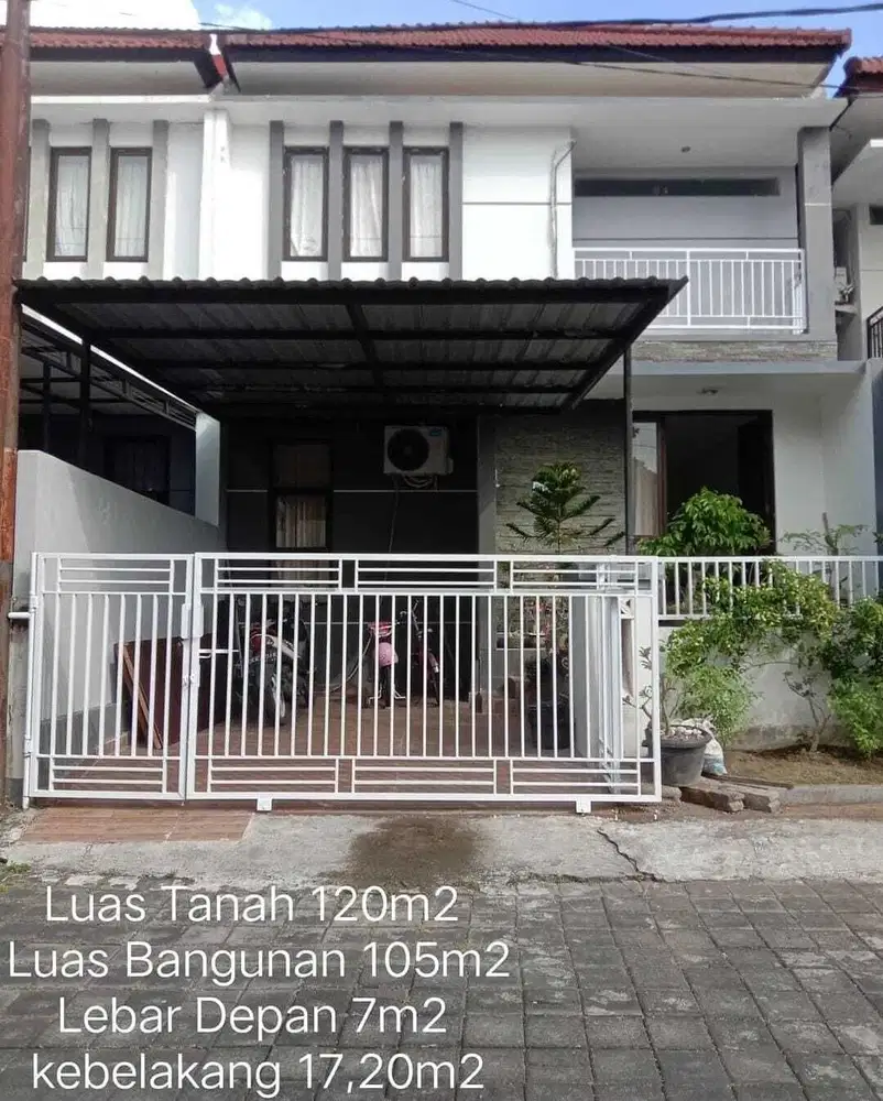 DIJUAL RUMAH LANTAI 2 LOKASI TAMAN GRIYA JIMBARAN