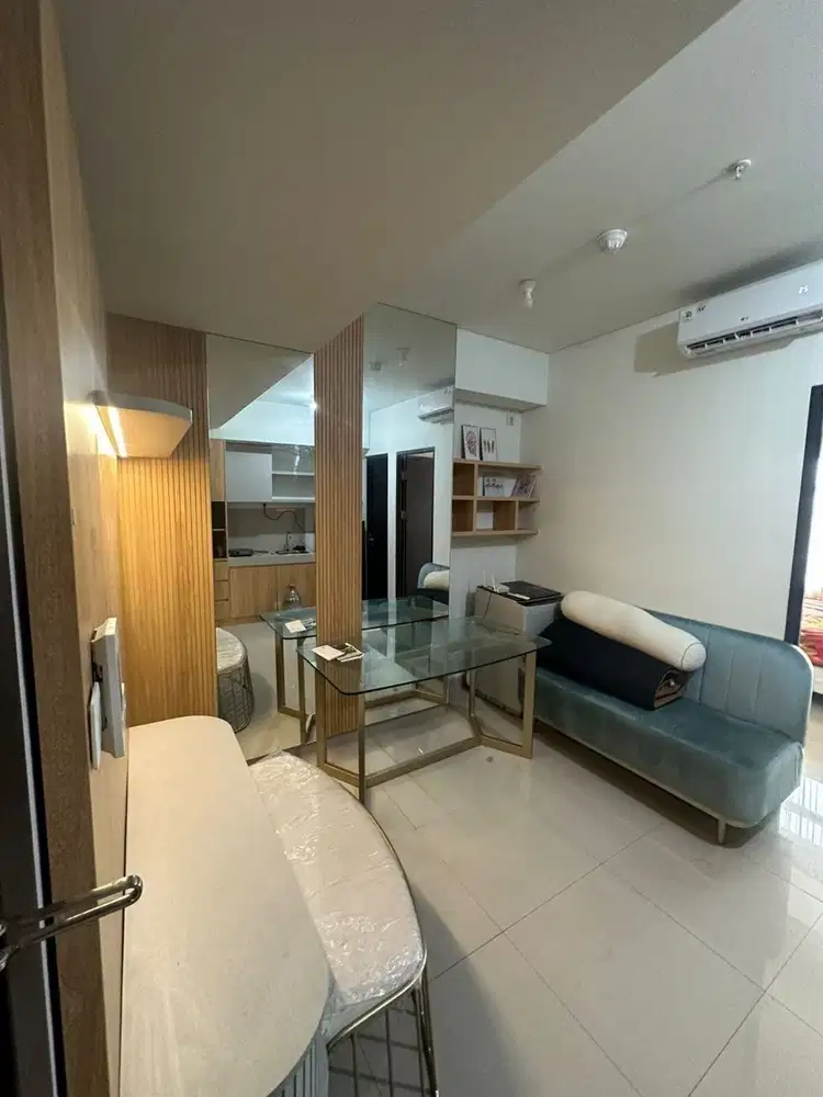 Disewakan apartemen klask 1BR ada ruang tamu