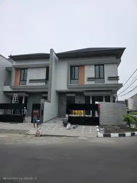 Rumah Hook 2 Lantai, 5KT, 4KM Di Perum. Nginden Intan Timur, Semolo