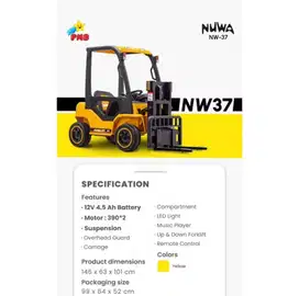 Mainan mobil forklift anak (Remot Control)