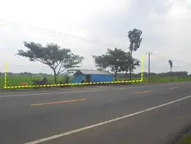 Tanah Strategis Area Industri Pinggir Jln Raya Sambung Macan Sragen
