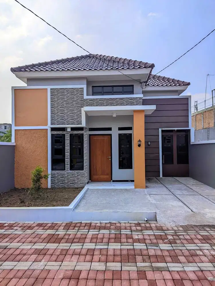 dijual rumah bisa free desain KPR bisa DP 0% lokasi gentan