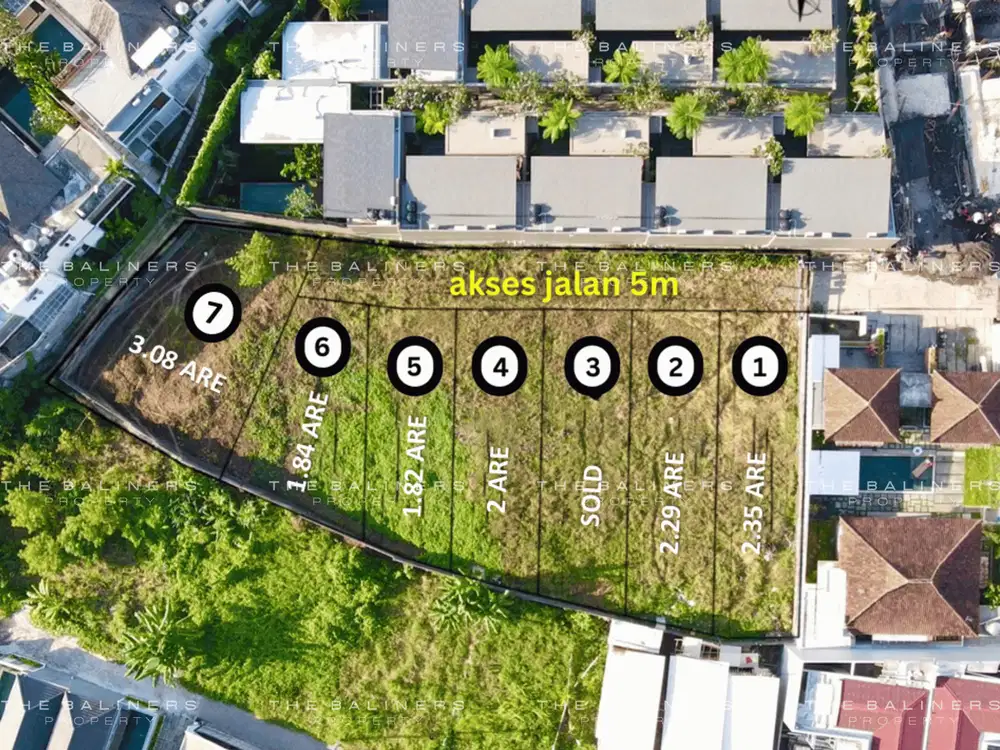 RARE FREEHOLD PLOTS OF LAND IN KAYU TULANG, CANGGU