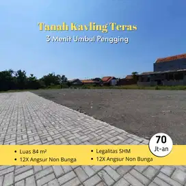 Tanah Kavling Dijual Murah 70Jt-an Teras, Timur Industri Teras