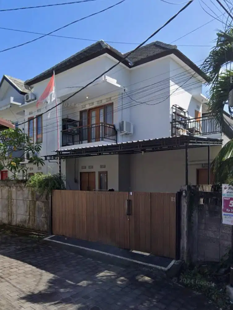 DIJUAL CEPAT RUMAH MINIMALIS LANTAI 2 LOKASI SANUR KAUH