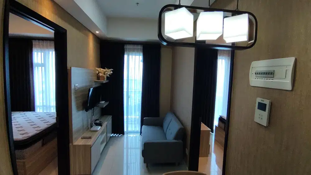 Disewakan Apartemen Puri Mansion 3 Kamar Tidur 63 m2 Furnish Interior