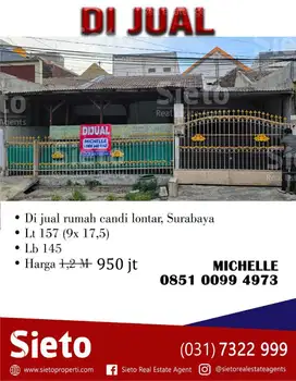 Dijual Rumah di Candi Lontar Surabaya