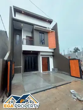 Rumah mewah di GDC Kalimulya cash dan KPR tersedia