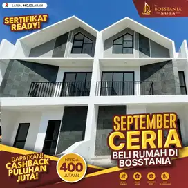 Rumah Skandinavian 580jt free biaya notaris