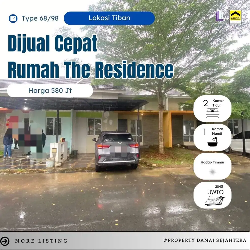 jual rumah tiban the residence dekat ciptaland