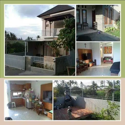 dijual rumah lantai 2 view sawah pegending dalung