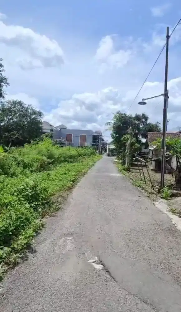 Tanah murah dekat jalan damai jalan kaliurang KM 8 strategis