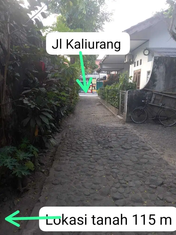 Tanah strategis jalan kaliurang KM 6.8 selatan pasar kolombo