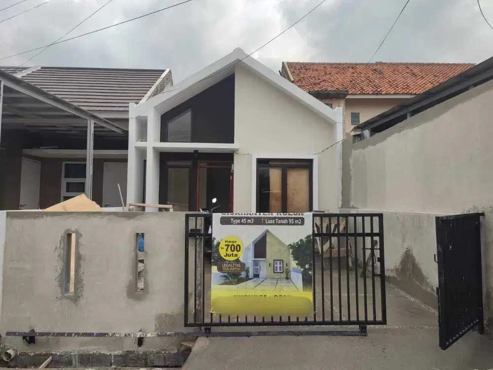 Dijual rumah baru siap huni di komplek cisaranten
