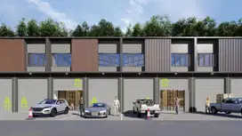 Ruko multiguna, lokasi strategis dp 0%