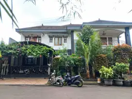 Rumah Luas Asri Full Furnish Komplek Strategis Di Bumi Bintaro Permai