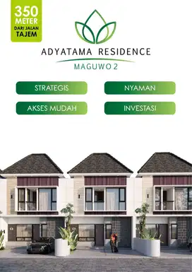 Rumah Cantik Modern Tropis di Sleman dekat Sekolah Internasional Budi Mulia 2