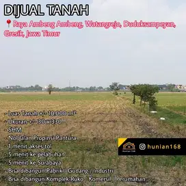 Tanah Gudang Industri Raya Pantura Gresik Babat Ambeng Ambeng Duduk Sa