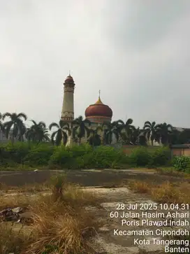 Dijual tanah jl raya cipondoh