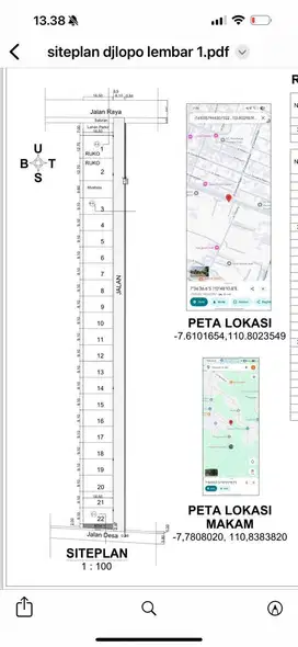 rumah di solobaru free desain sertifikat Ready  lokasi strategis