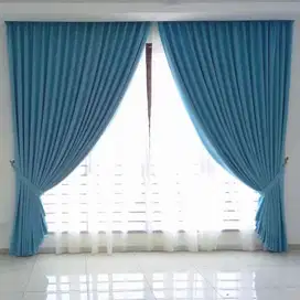 Melayani Tirai Gorden Jendela Gordyn Mewah Hordeng Terbaru Murah