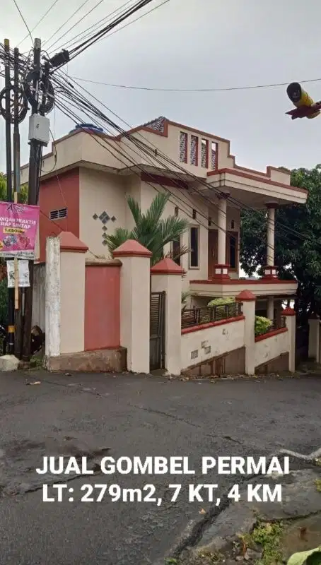 DIJUAL RUMAH 2 LANTAI GOMBEL DKT EXIT TOL JATINGALEH/BANYUMANIK
