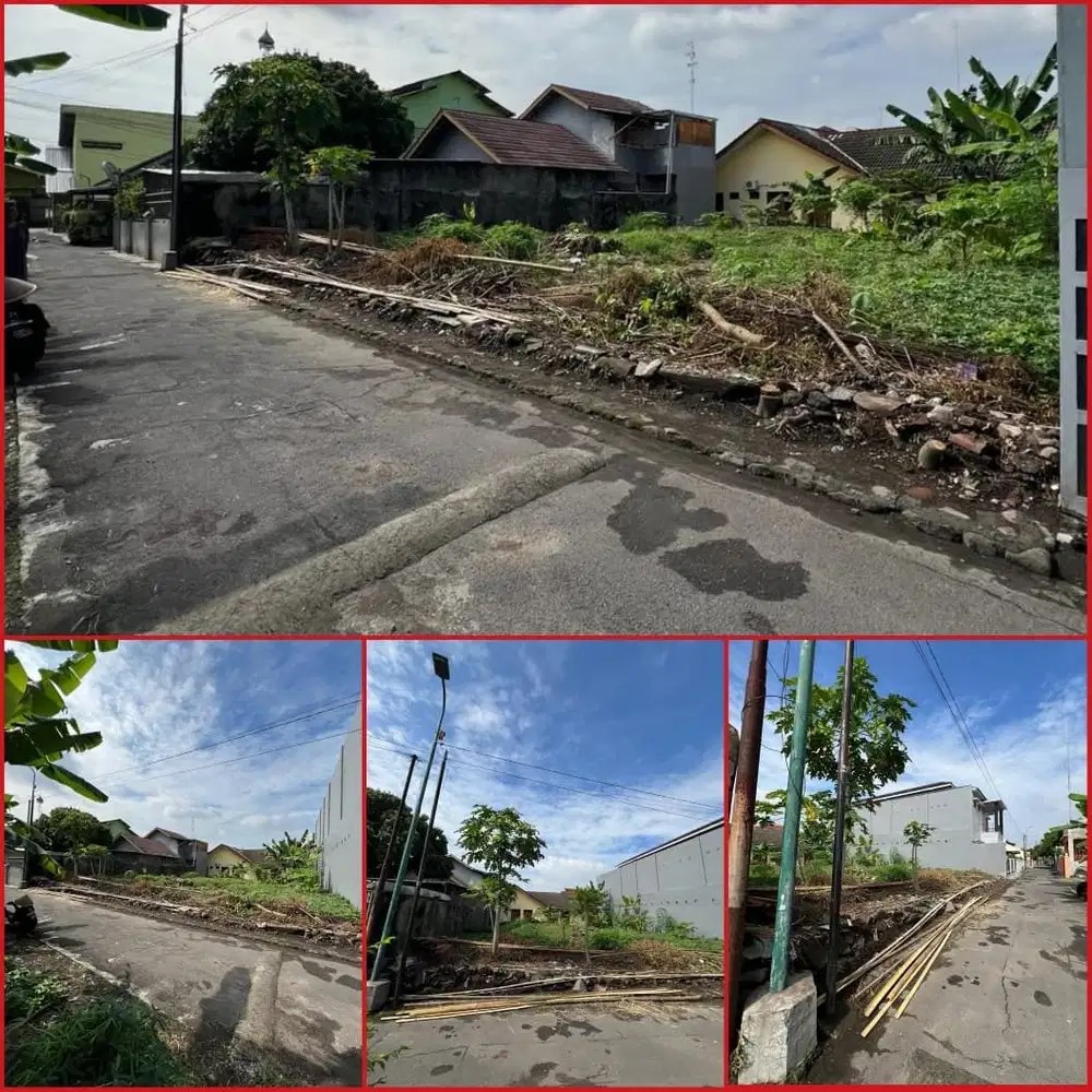 Tanah sangat strategis pusat kota mantrijeron selatan kraton