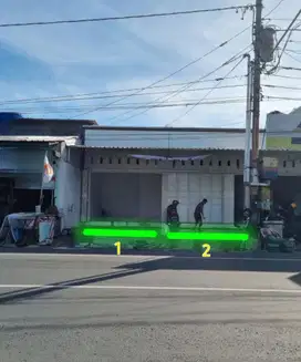 Sewa Cepat || 2Plong Ruang Usaha Strategis Tepi Jalan di Banjarsari