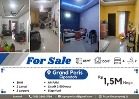 Dijual Rumah 2lt Siap Huni!!! di Perumahan Grand Poris, Cipondoh Kota Tangerang